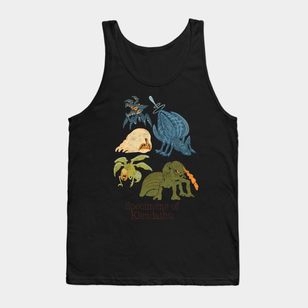 Starship Troopers Bugs Tank Top by Little Bad Wren 